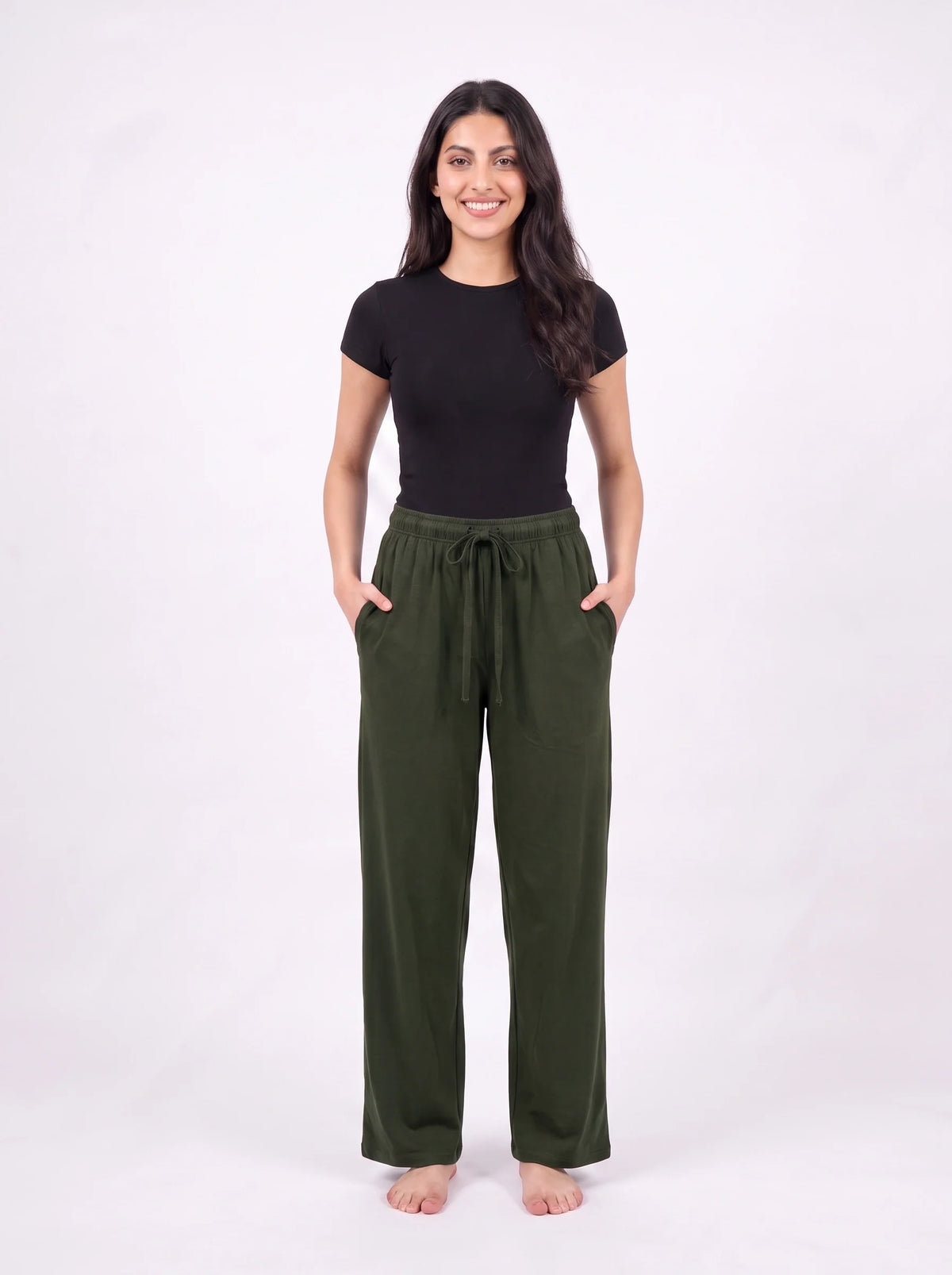 Pack of 2 Trousers - Comfy Sleep - Black & Green