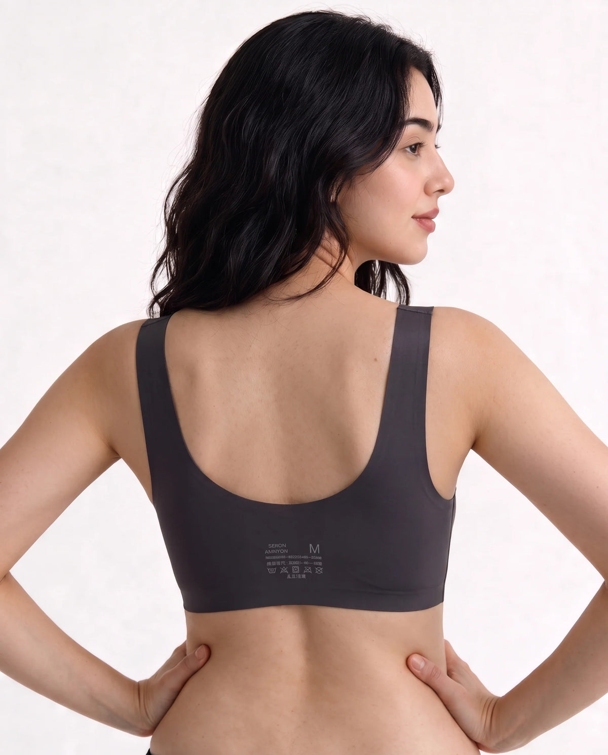 Seamless Padded Bra - Kiara - Black