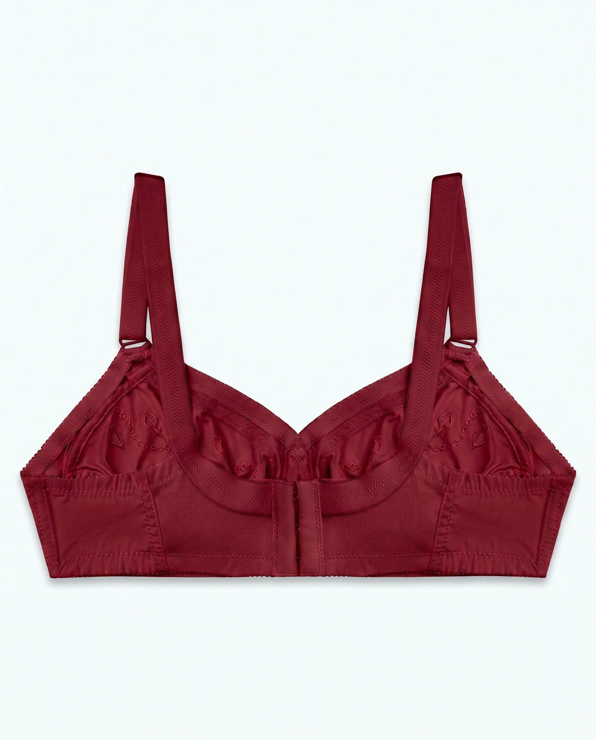Pure Comfy Casual Non Padded Wireless Bra Maroon
