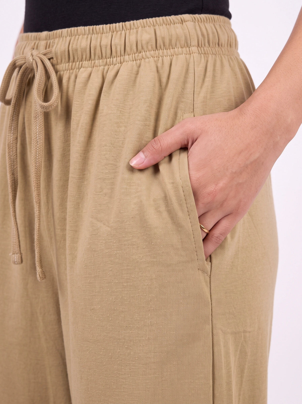 Pack of 2 Trousers - Comfy Sleep - Black & Skin