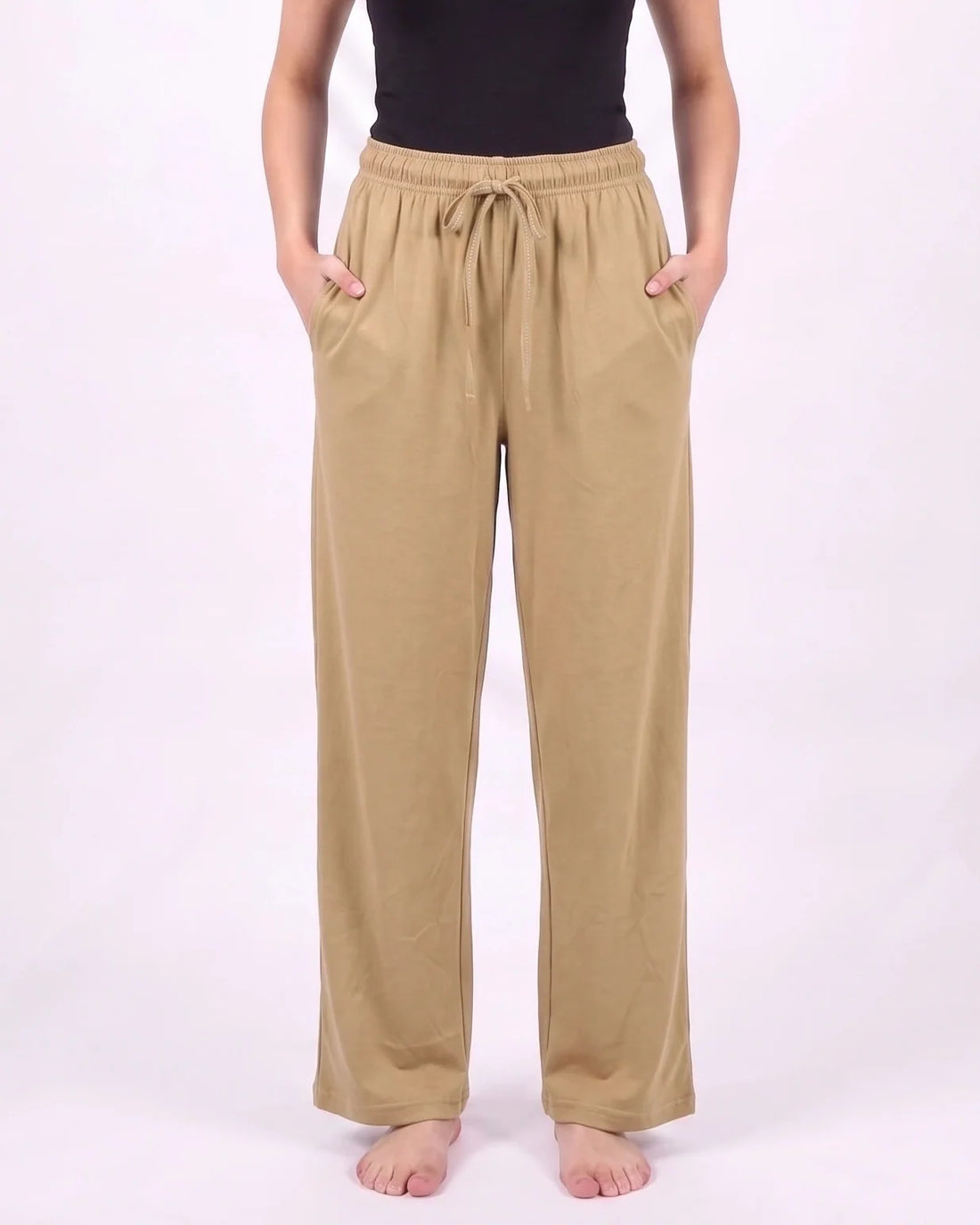 Pack of 2 Trousers - Comfy Sleep - Black & Skin