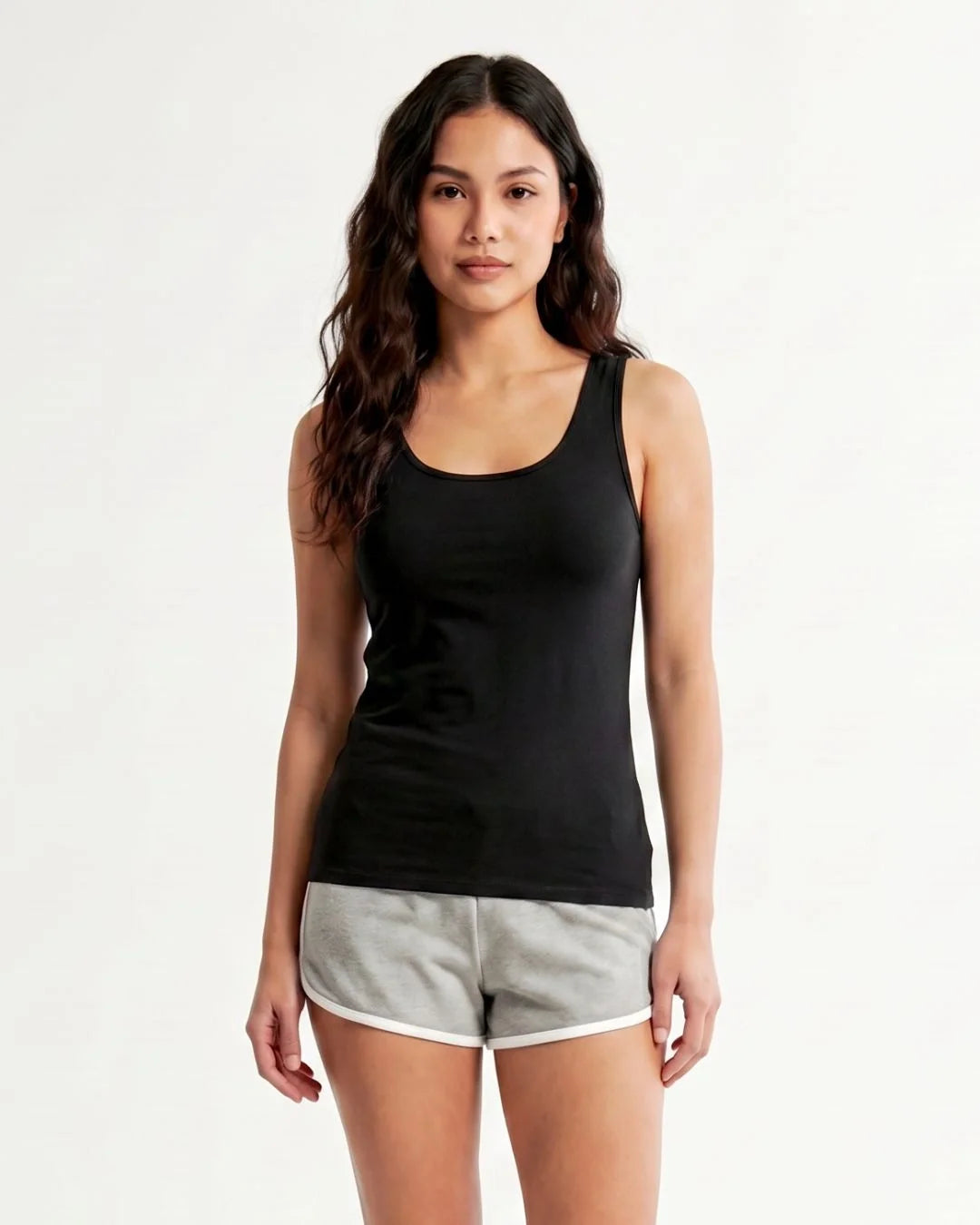 Pack Of 4 - Soft Cotton Camisole - Wide Strap