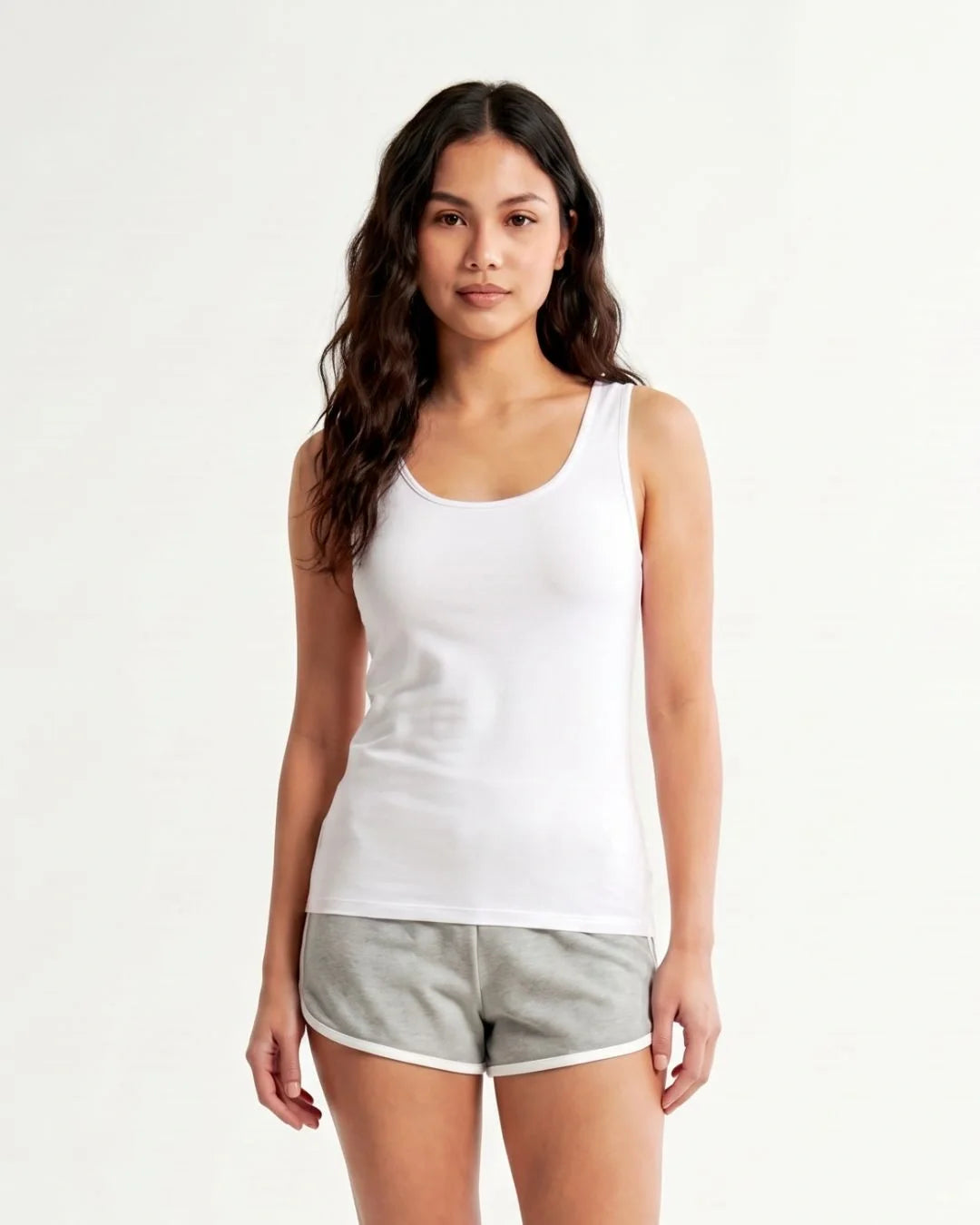 Pack Of 4 - Soft Cotton Camisole - Wide Strap