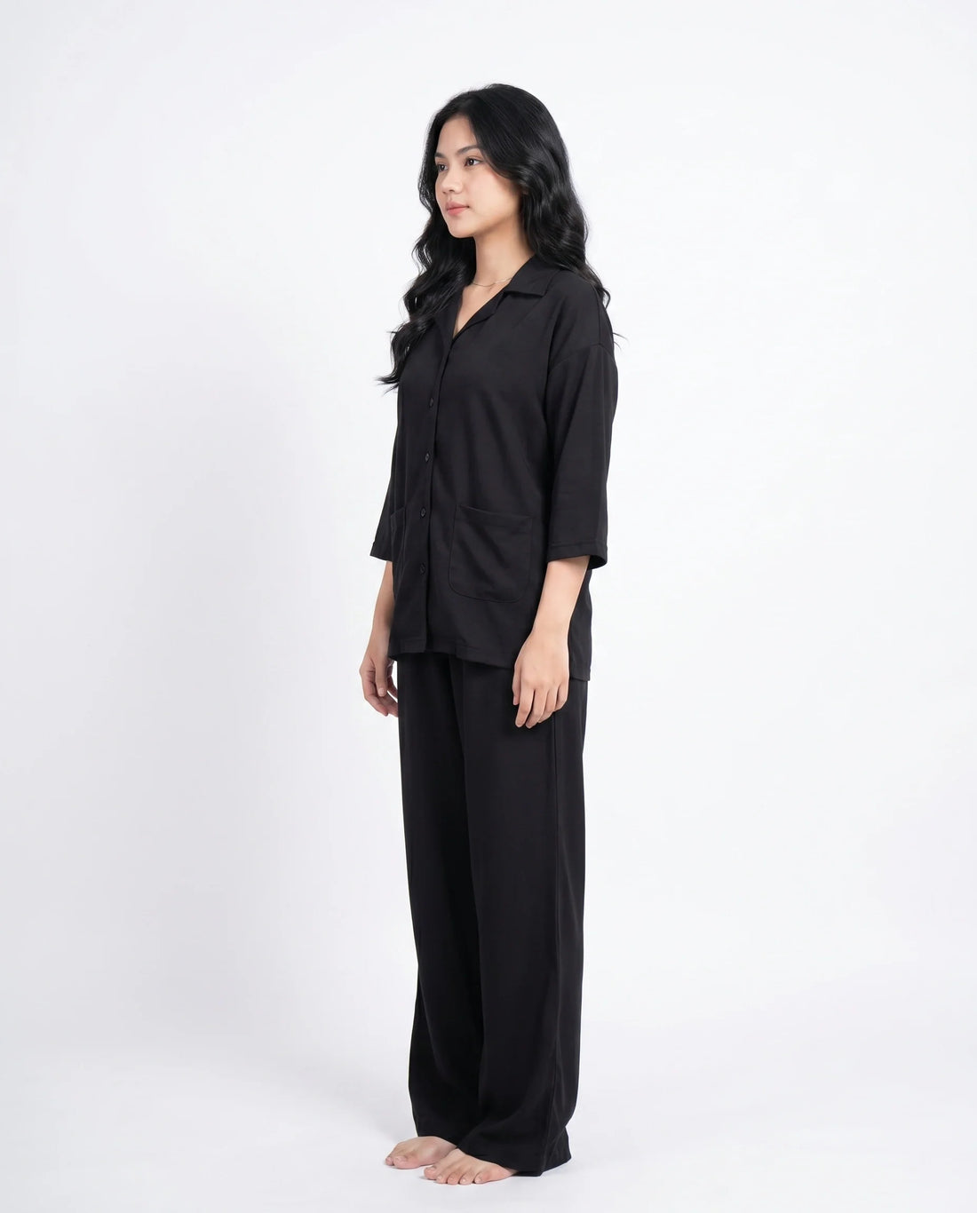 Summer Loungewear Set - Softco - Black