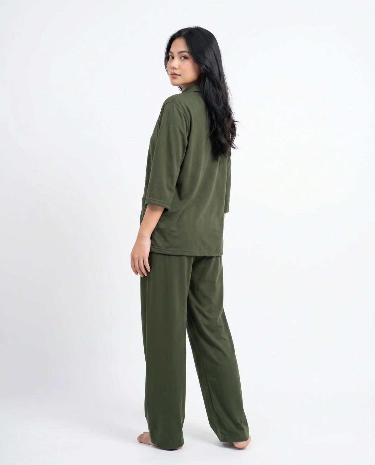 Summer Loungewear Set - Softco - Dark Green