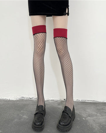 Leg Stocking - Mesh Charm