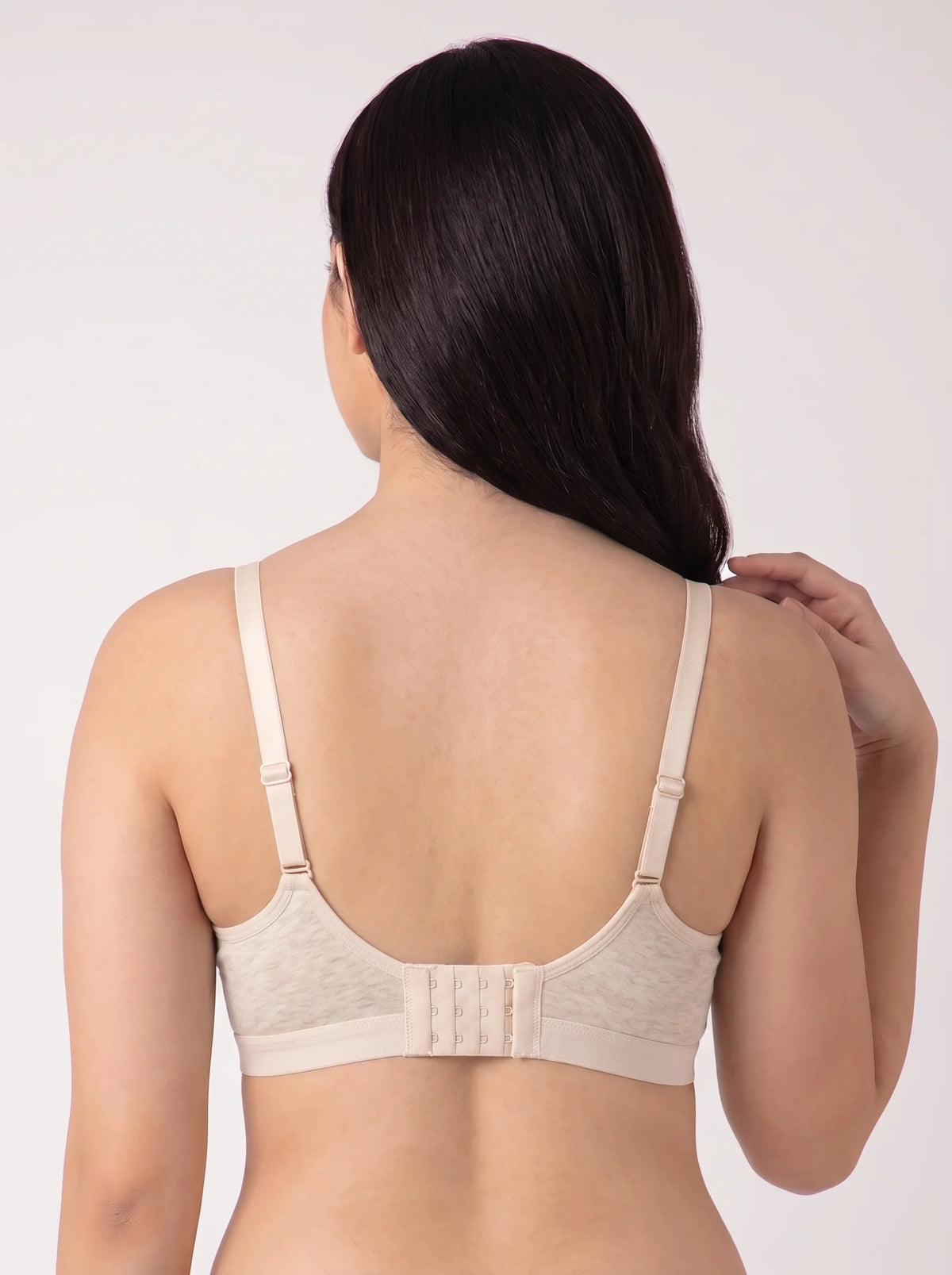 Light Padded Non-Wired T-Shirt Bra - Zenora - Skin
