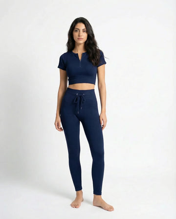 Activewear Set - Zen Fit - Navy Blue