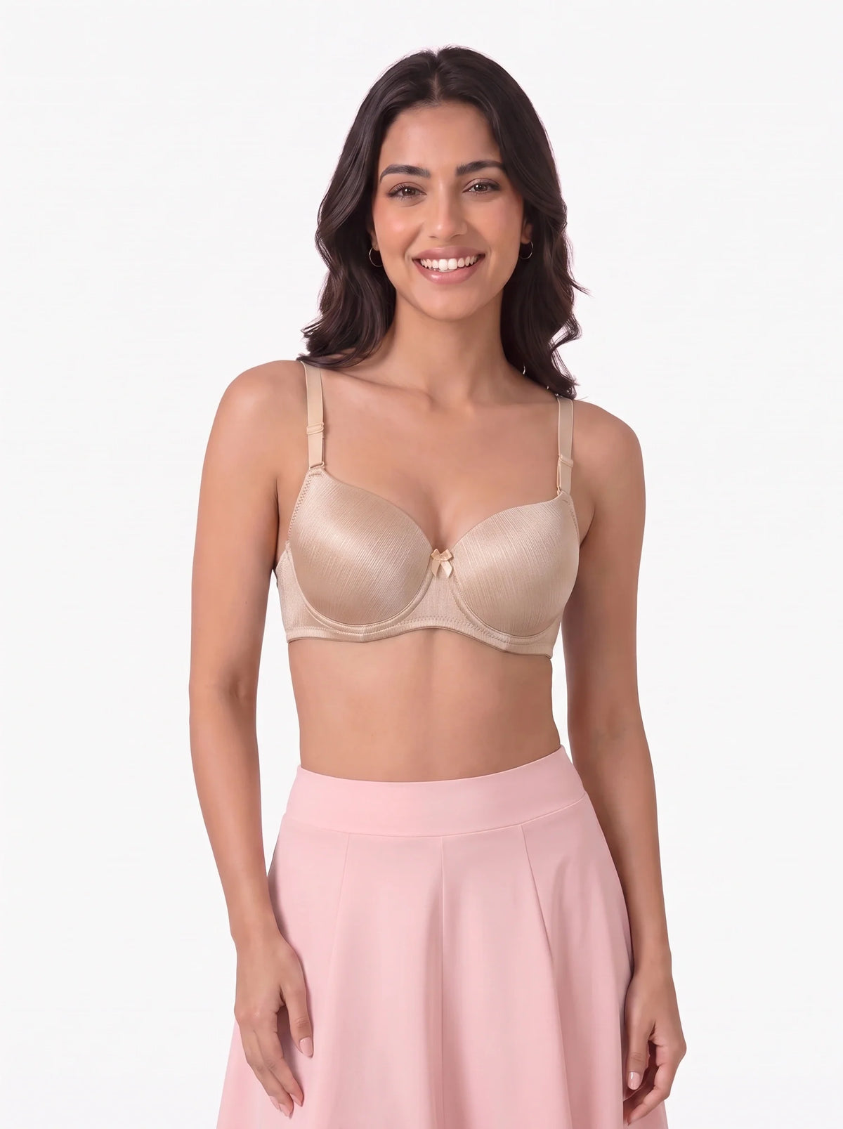 Padded Push-up Bra - Glowe - Skin