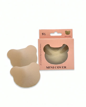 Teddy Shaped Silicone Nipple Cover