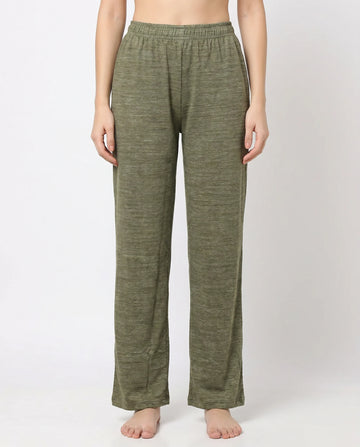 Soft Ease - Cotton Relax Trouser - Green