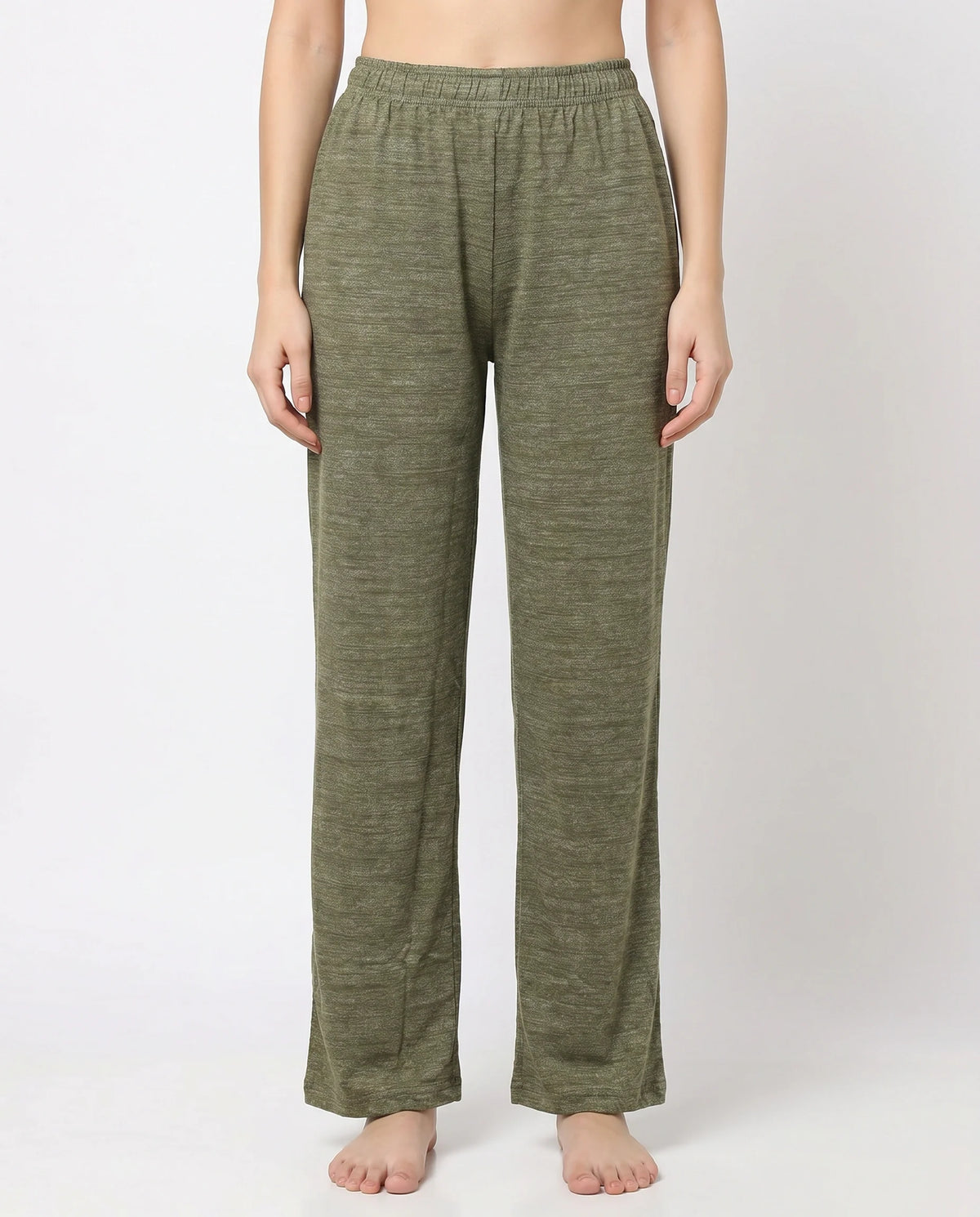 Pack Of 2 Trousers - Soft Ease - Maroon & Green