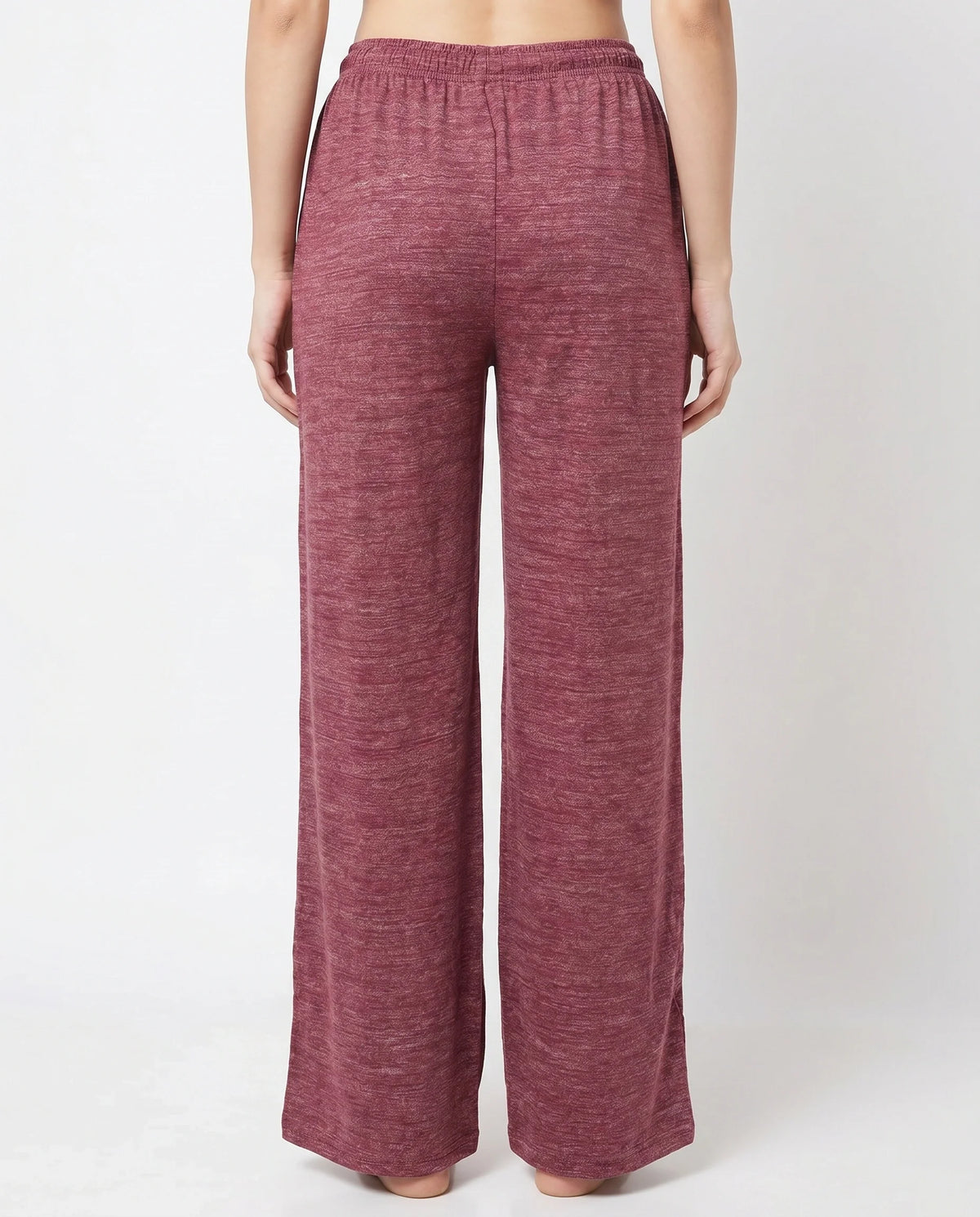 Pack Of 2 Trousers - Soft Ease - Maroon & Green