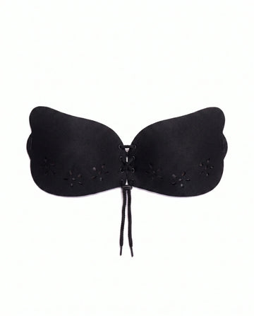 Flower Style Strapless Silicone Bra