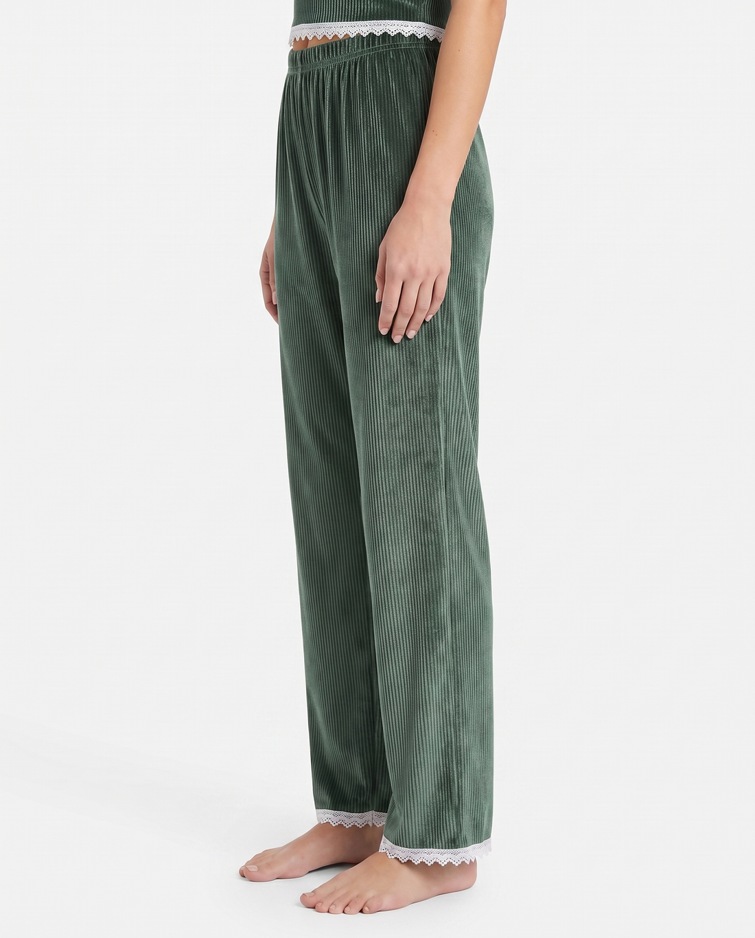 Textured Velvet Trouser - Classic Lounge