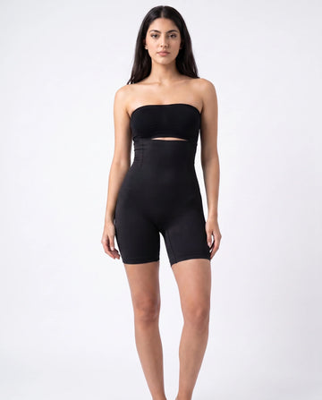 Half Body High-Waist Shaper - Black