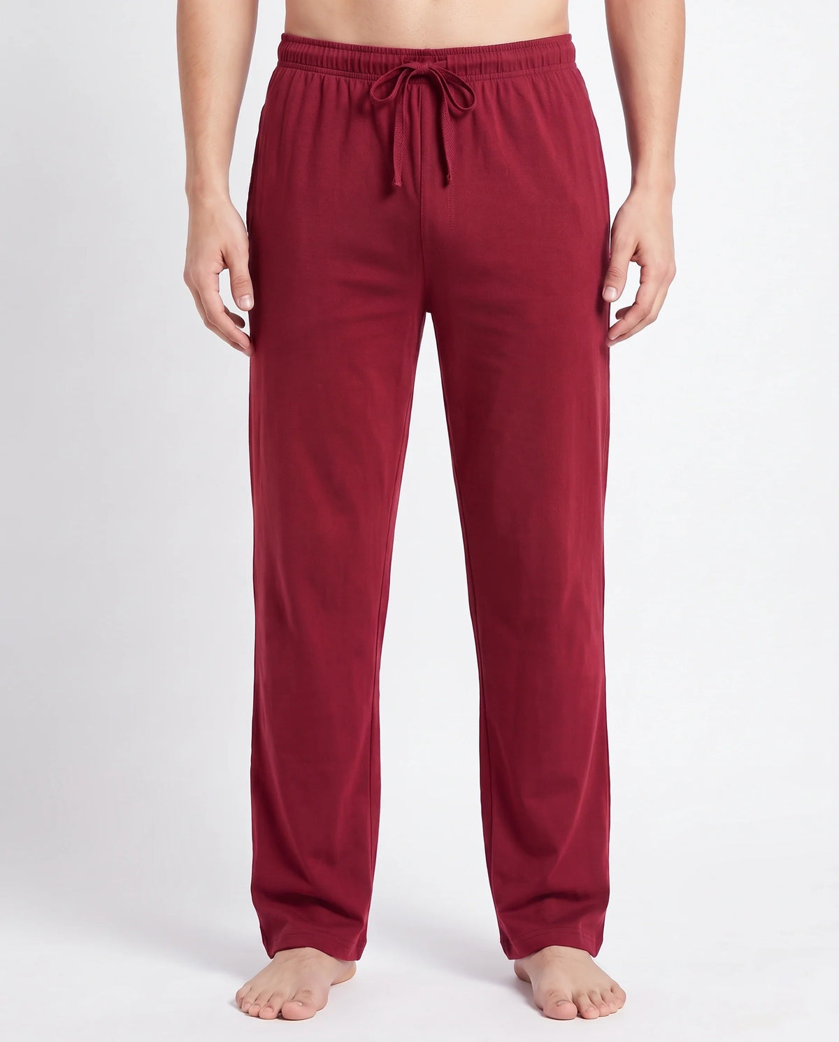 Pack of 2 Trousers - Comfy Sleep - Black & Maroon