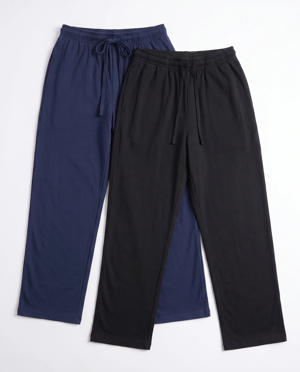 Pack of 2 Trousers - Comfy Sleep - Black & Blue