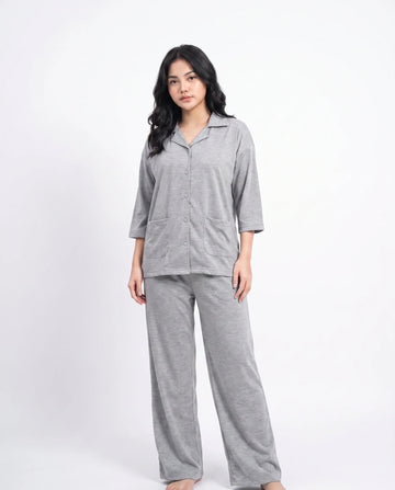 Summer Loungewear Set - Softco - Grey