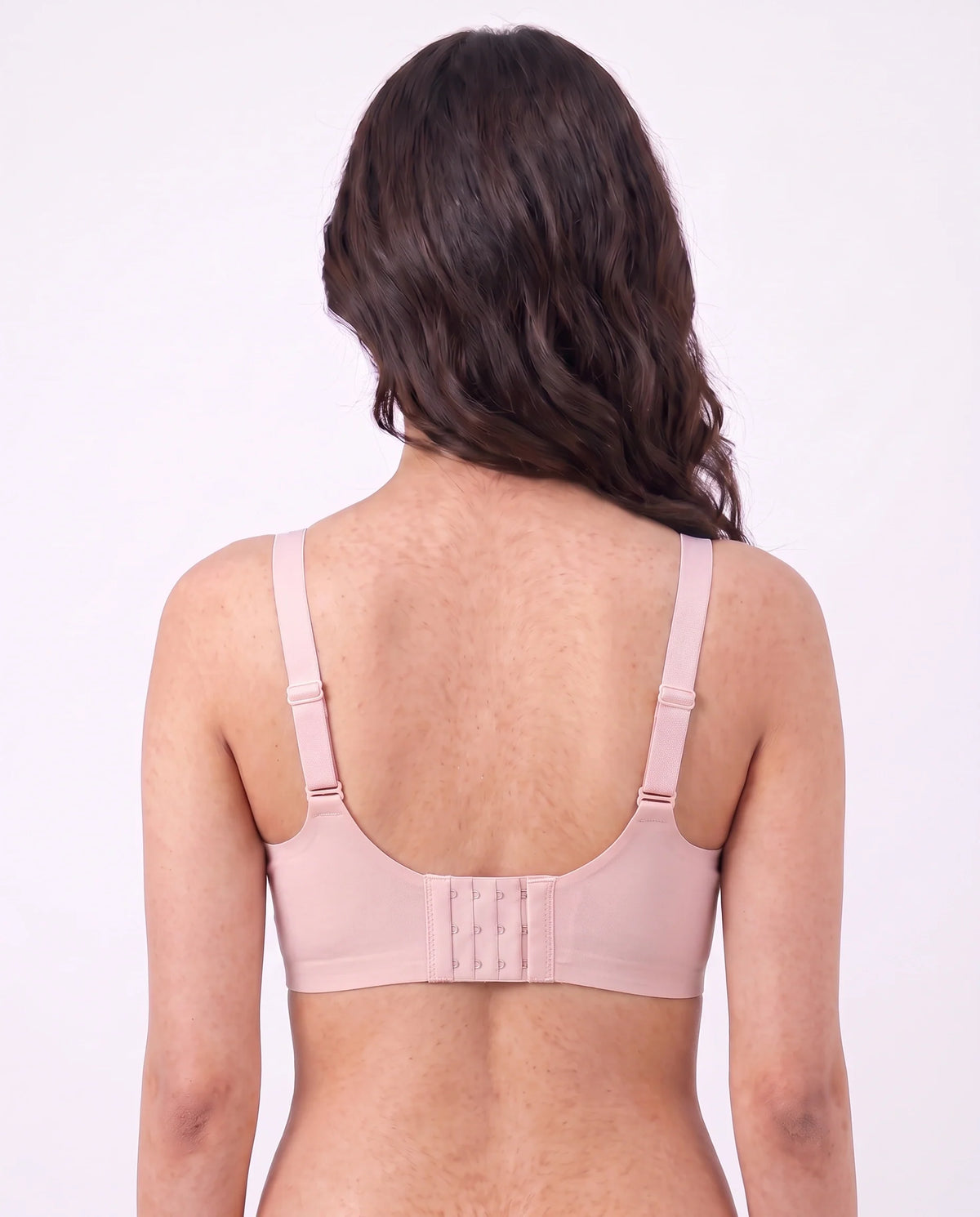 Seamless Padded Bra - Oziva Baby Pink