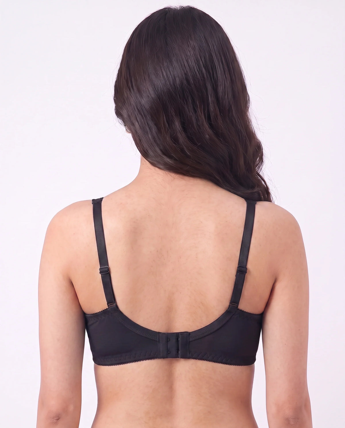 Padded Luxe Single Padded Wireless Bra Black