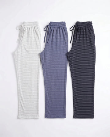 Pack of 3 Trousers - Classic Comfort