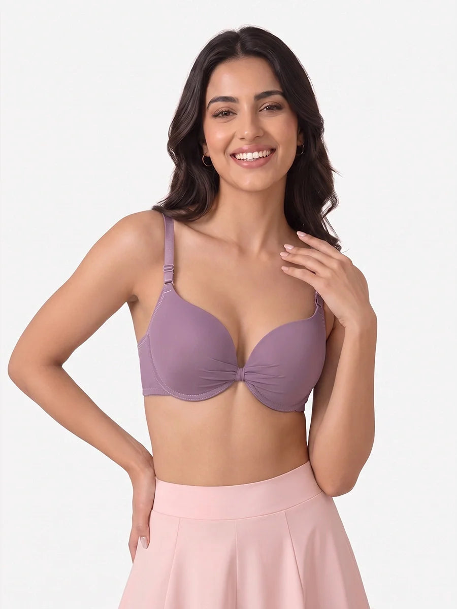 Padded Push-up Bra - Lyra - Purple