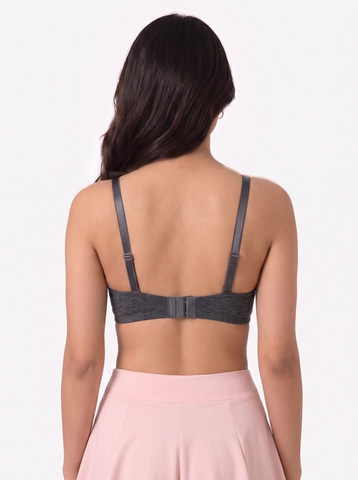 Padded Push-up Bra - Lyra - Charcoal