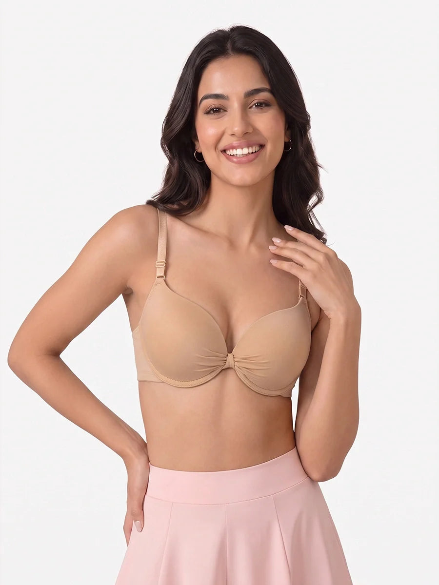 Padded Push-up Bra - Lyra - Skin