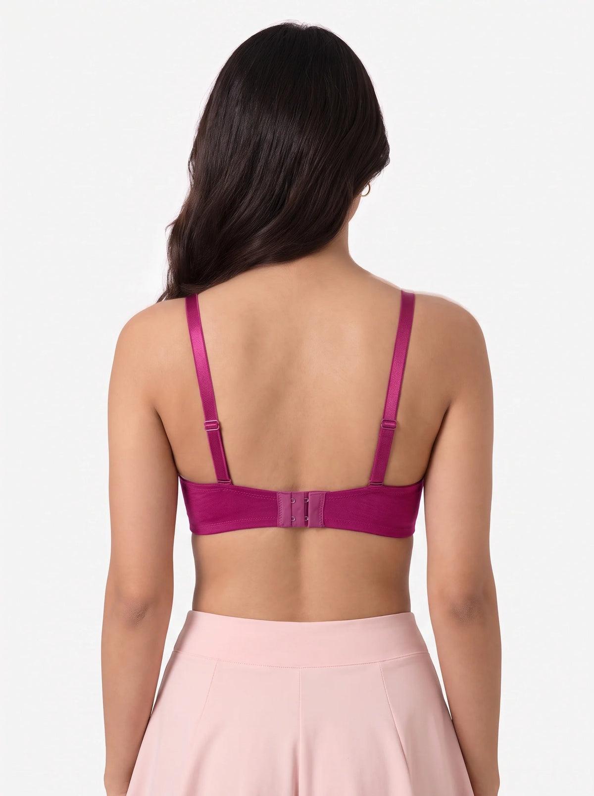 Padded Push-up Bra - Lyra - Dark Pink