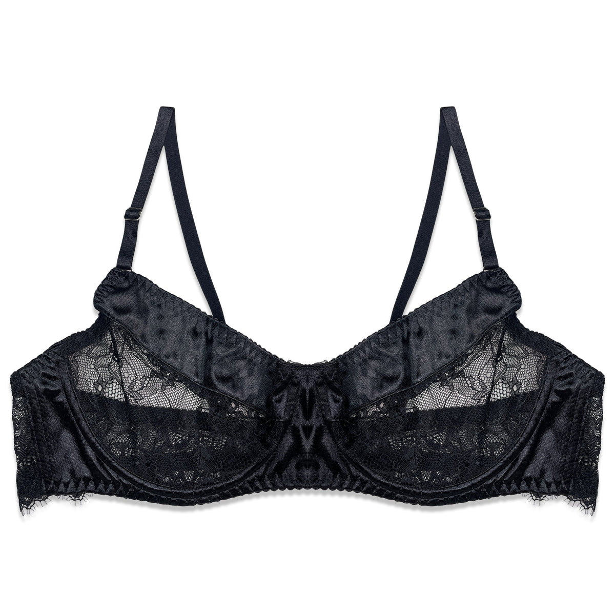 Bra Set - Noir Fleur
