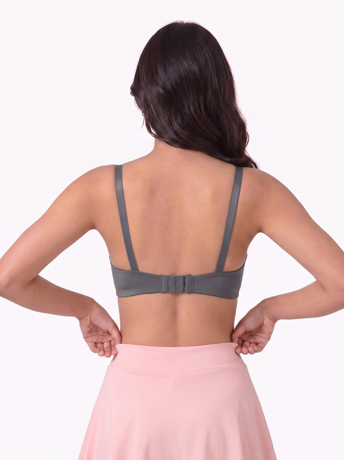 Padded Push-up Bra - Rhea - Grey